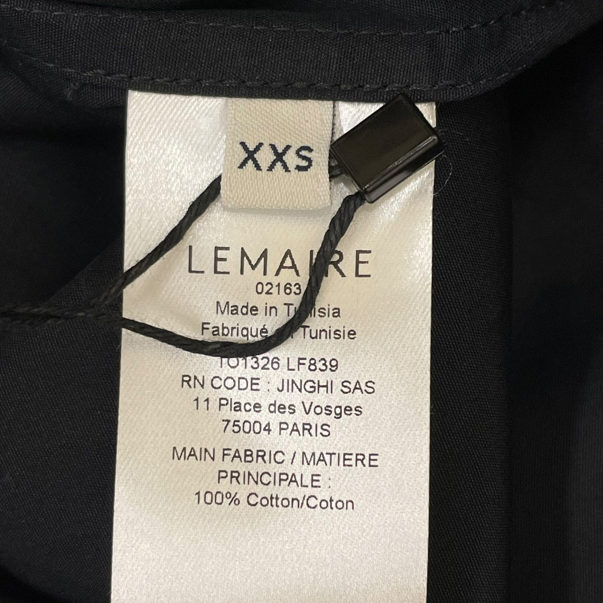 LEMAIRE 5部袖バンドカラーシャツTO1326 LF839 古着・中古-5枚目のアイテム画像