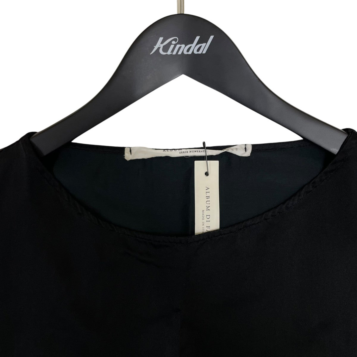 ALBUM DI FAMIGLIA SLEEVELESS TOP SCコットン シルク ノースリーブシャツ1657 古着・中古-3枚目のアイテム画像