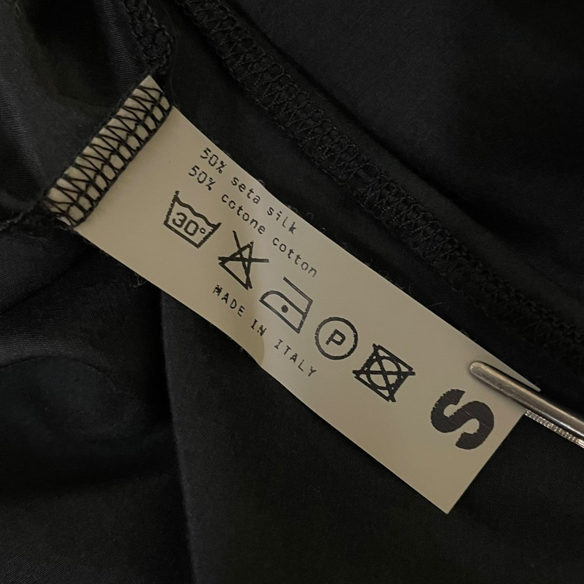 ALBUM DI FAMIGLIA SLEEVELESS TOP SCコットン シルク ノースリーブシャツ1657 古着・中古-5枚目のアイテム画像