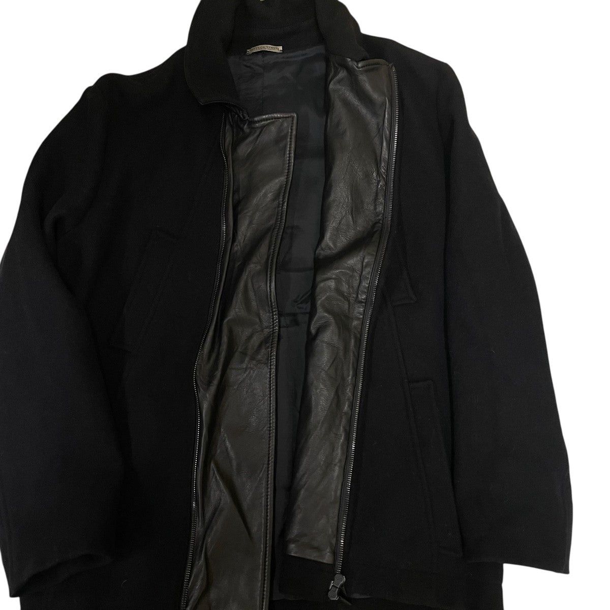 BOTTEGA VENETA(ボッテガヴェネタ) レザー切り替えジップアップ