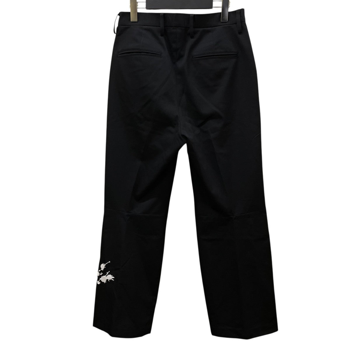 ALMOSTBLACK(オールモストブラック) WOVEN EMBROIDERY 3D SLACKS
