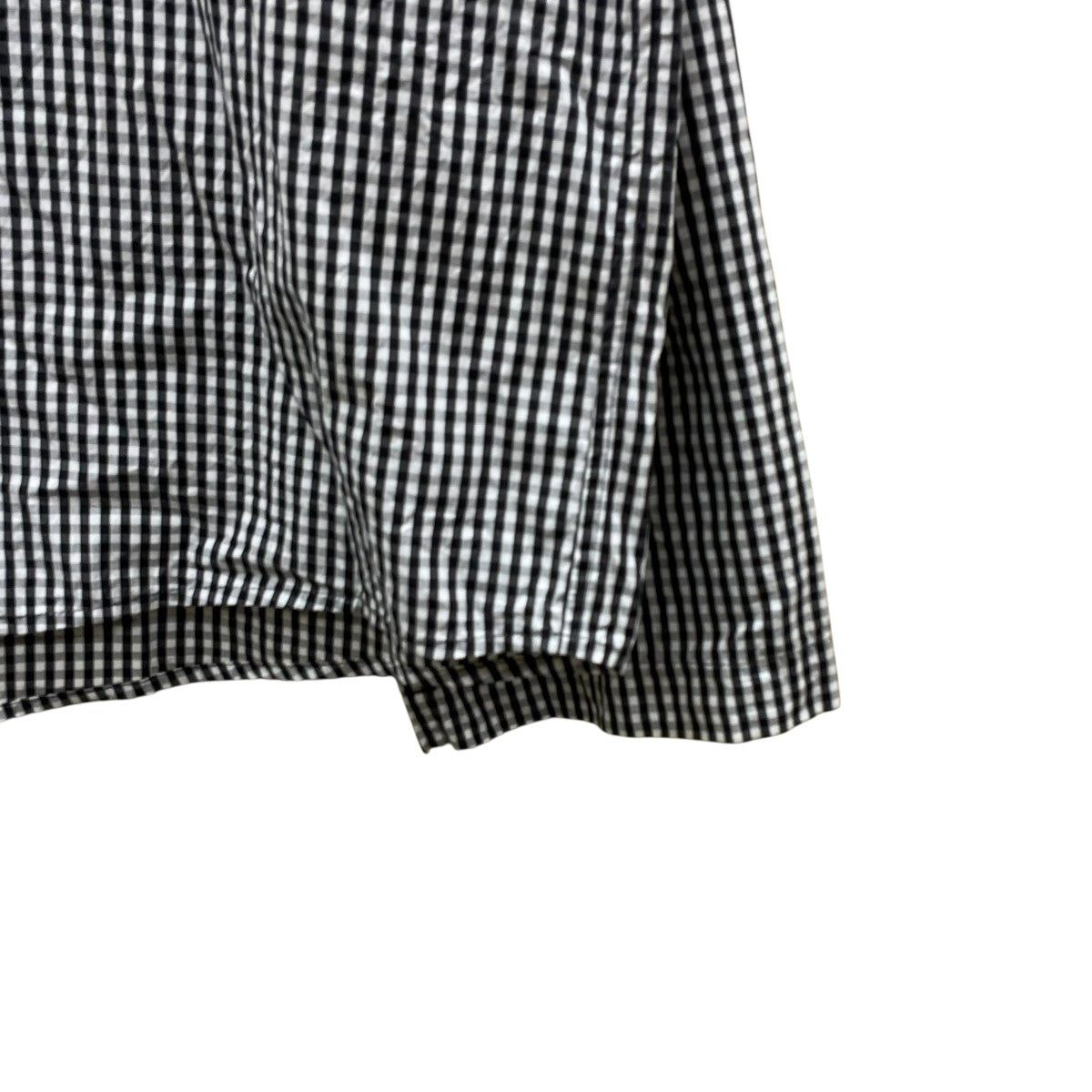lea boberg RIVER Limited Model CL-SHIRT ギンガムチェック長袖シャツ 古着・中古-4枚目のアイテム画像