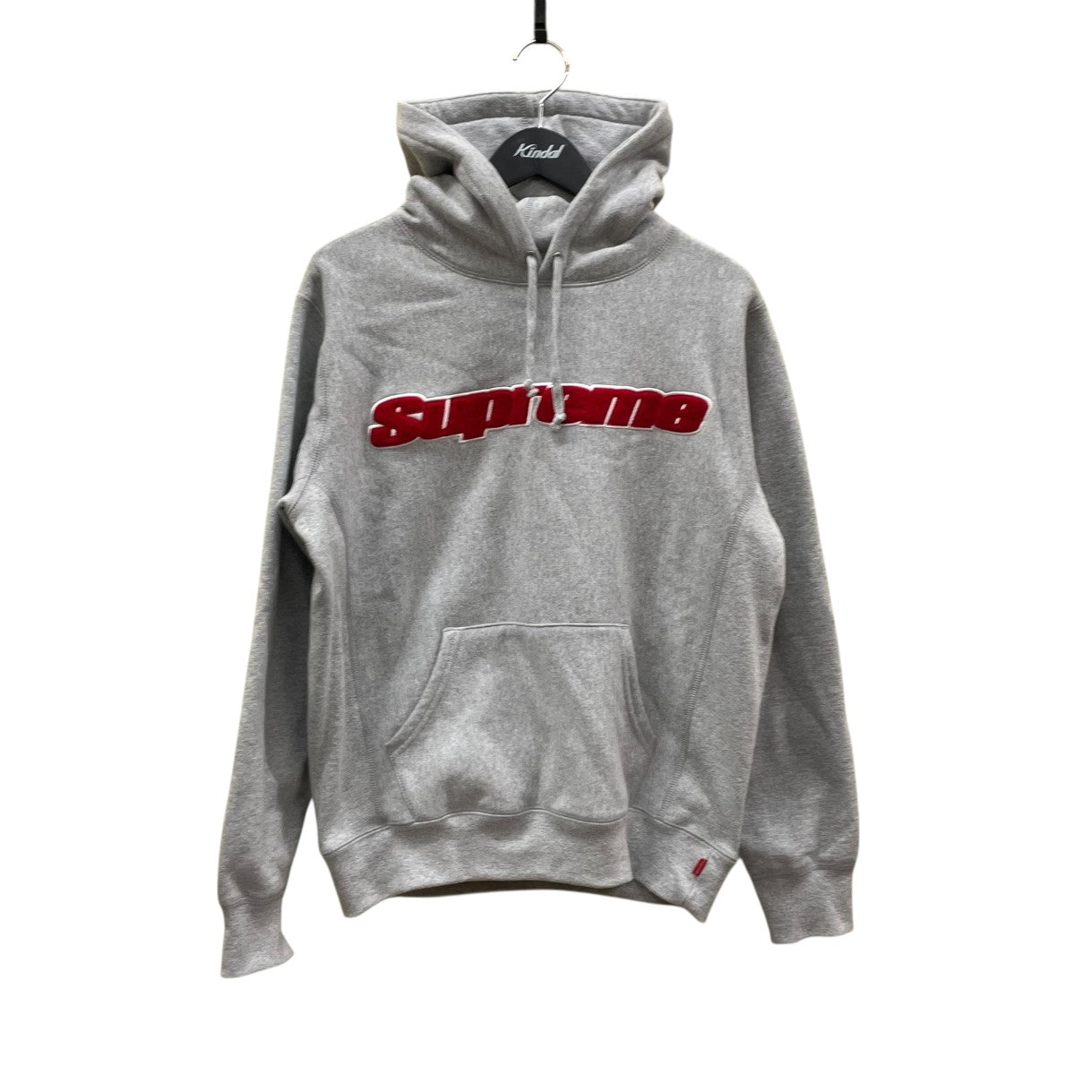 トップス Supreme Chenille Hooded Sweatshirt Supreme(シュプリーム) Chenille Hoodedパーカー グレー サイズ S