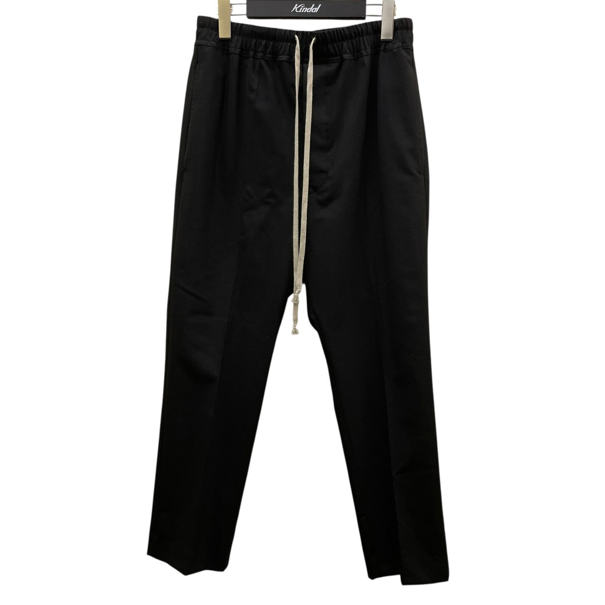 RICK OWENS(リックオウエンス) DRAWSTRING SLIM LONG WOOL PANTSドロー