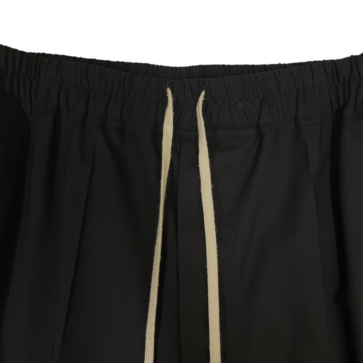 DRAWSTRING SLIM LONG WOOL PANTSドローストリング ウールイージーパンツRU01B1390-ZL