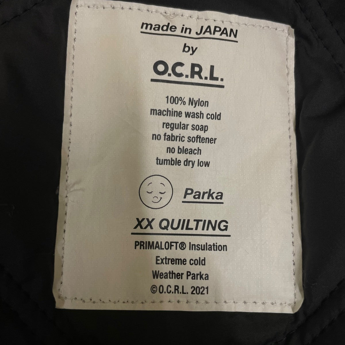 SLEEPY PARKA中綿ジャケット23W 07