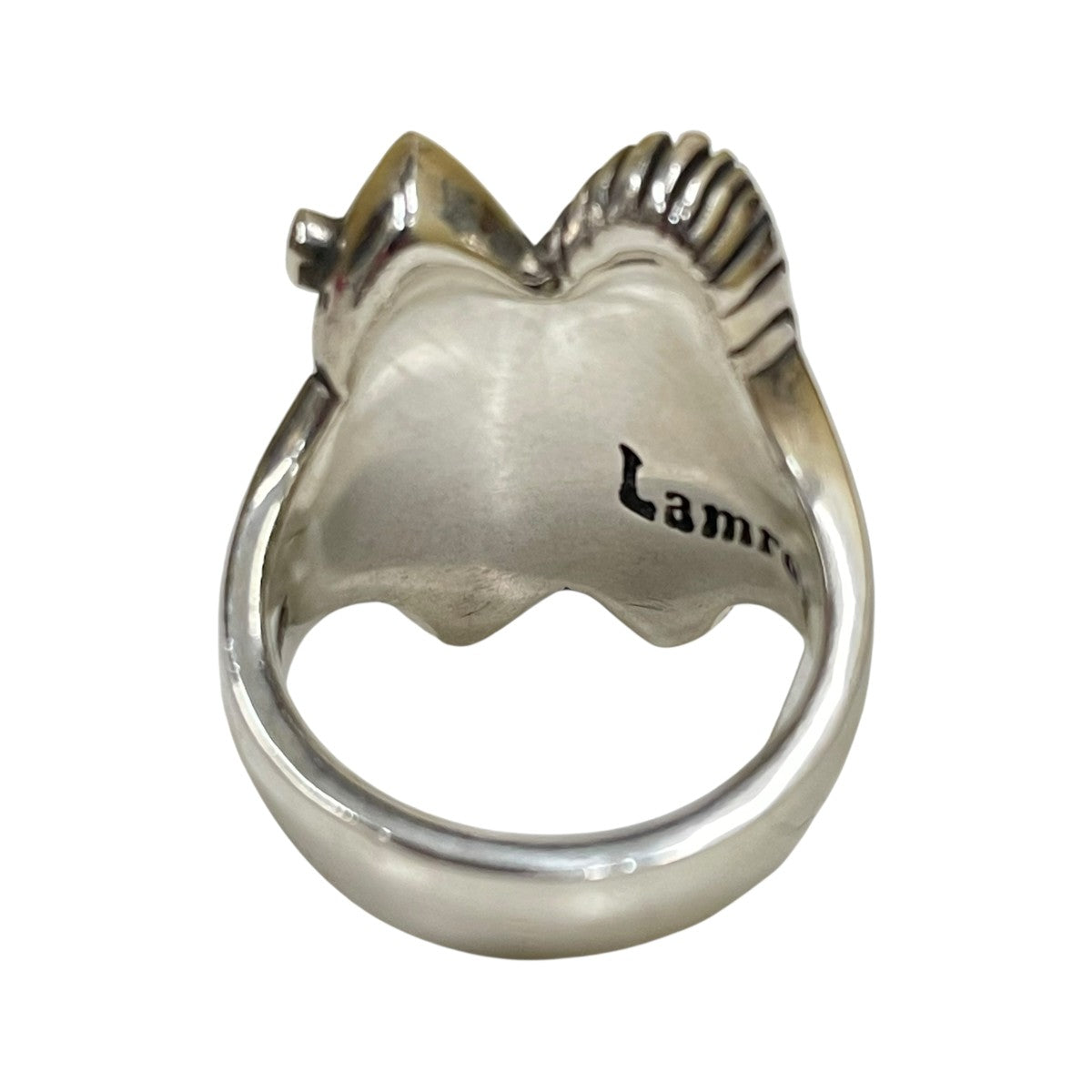 Lamrof×shitabama Dogon Double Face Ringシルバーリング 古着・中古-3枚目のアイテム画像