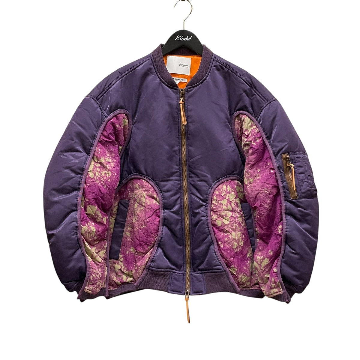 yoshio kubo(ヨシオクボ) TIE DYE BOMBER JACKETボンバージャケット