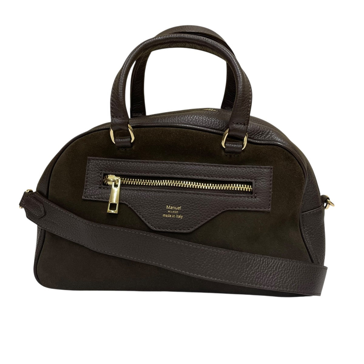 Manuel MILANO ミニボストンバッグ ショルダーバッグ 古着・中古-1枚目のアイテム画像