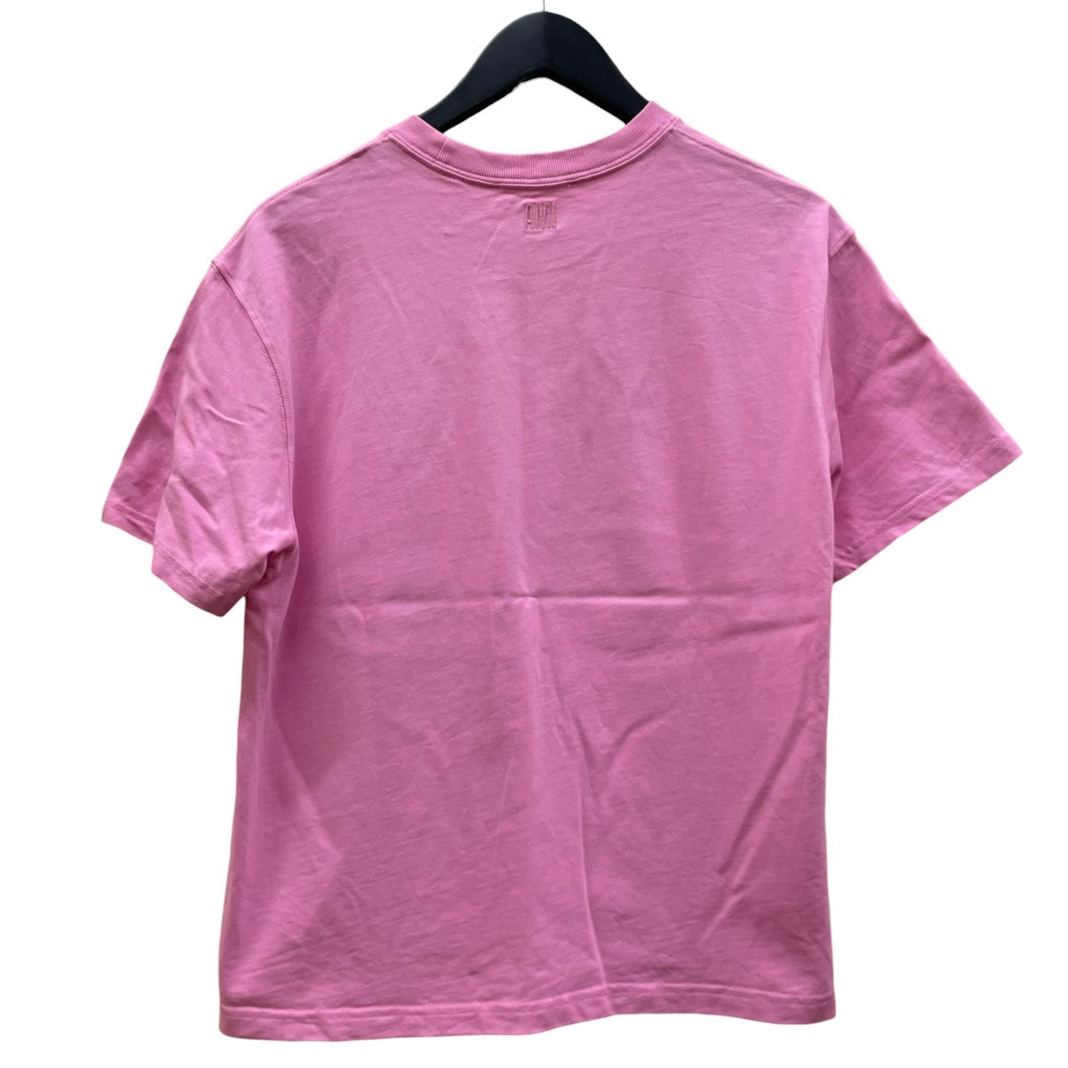 AMI Alexandre Mattiussi ハートロゴ ワッペン 半袖Tシャツ コットンTシャツUTS004.726 古着・中古-2枚目のアイテム画像