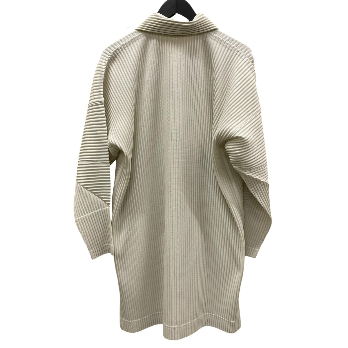 HOMME PLISSE ISSEY MIYAKE ロング長袖ポロシャツHP11JM117 古着・中古-2枚目のアイテム画像