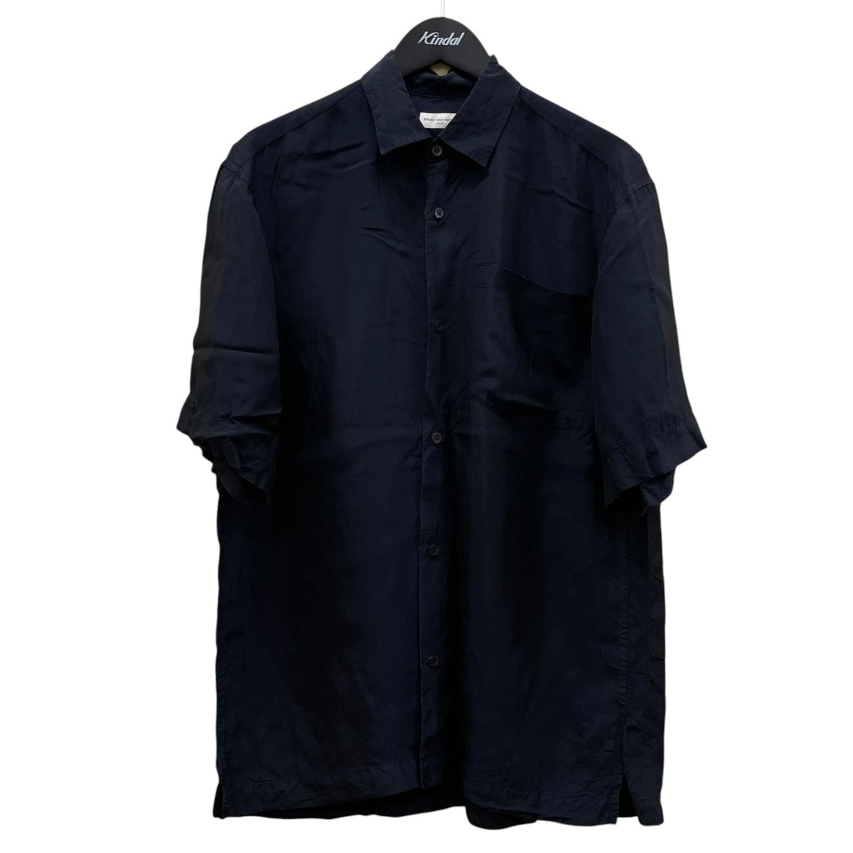 DRIES VAN NOTEN 無地 半袖シャツ ブラウス 古着・中古-1枚目のアイテム画像