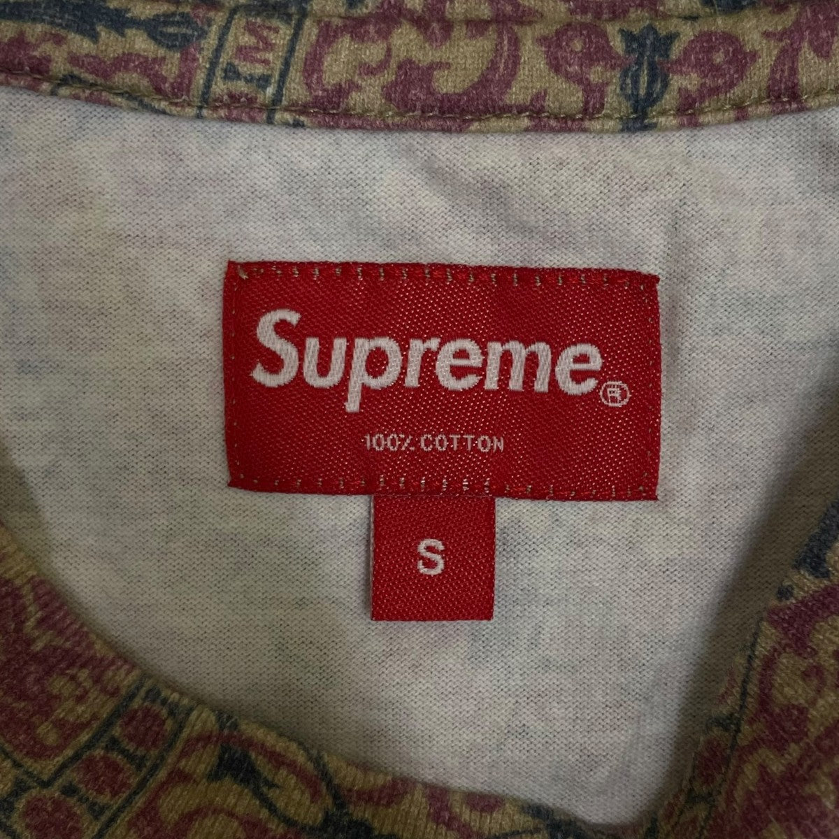 Supreme Small Box Tee総柄 プリント 半袖Tシャツ コットンTシャツ 古着・中古-5枚目のアイテム画像
