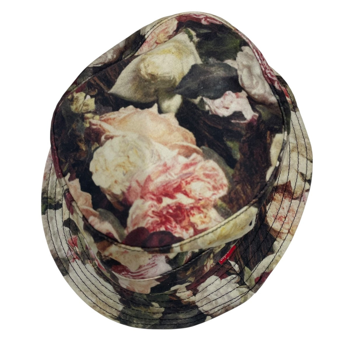 Supreme Power Corruption Lies花柄バケットハット 古着・中古-1枚目のアイテム画像