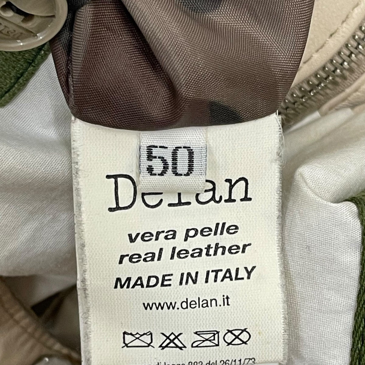 Delan ラムレザーレザージャケット8DELAN U 古着・中古-9枚目のアイテム画像