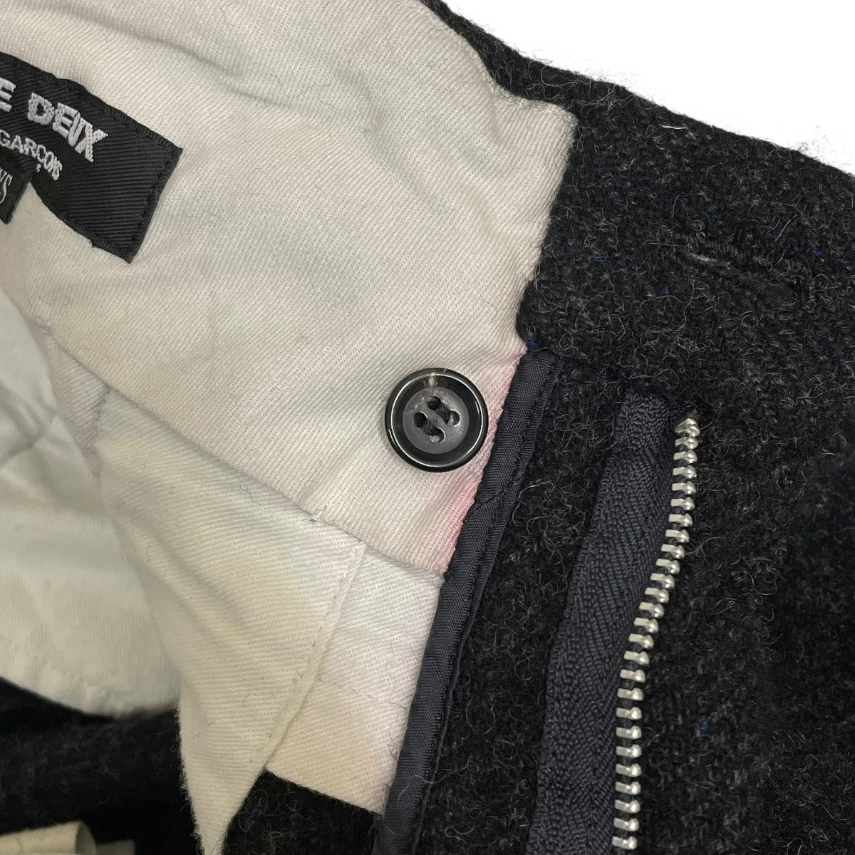 COMME des GARCONS HOMME DEUX AD2024ウールストレートパンツDN P045 古着・中古-5枚目のアイテム画像