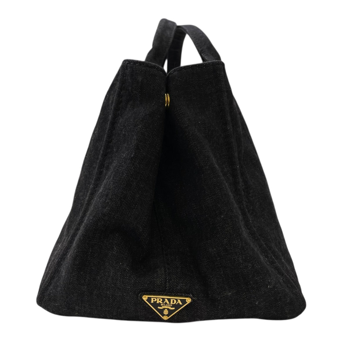 PRADA デニムトートバッグB1872G 古着・中古-3枚目のアイテム画像