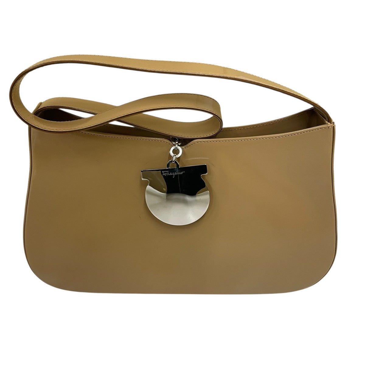 Salvatore Ferragamo セミショルダー ガンチーニショルダーバッグ 古着・中古-1枚目のアイテム画像
