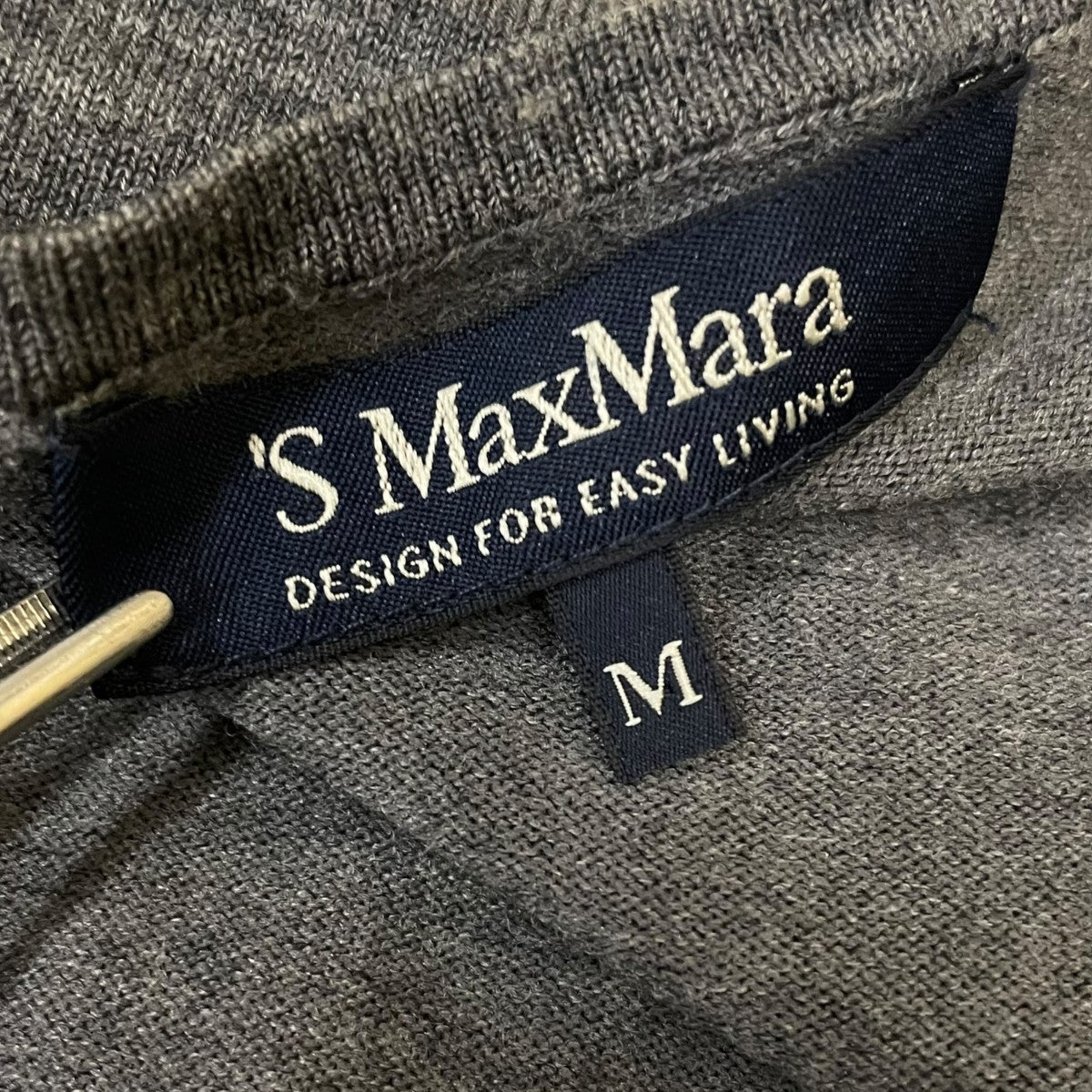 ’S Max Mara ウール ロングカーディガンRN73136 古着・中古-5枚目のアイテム画像