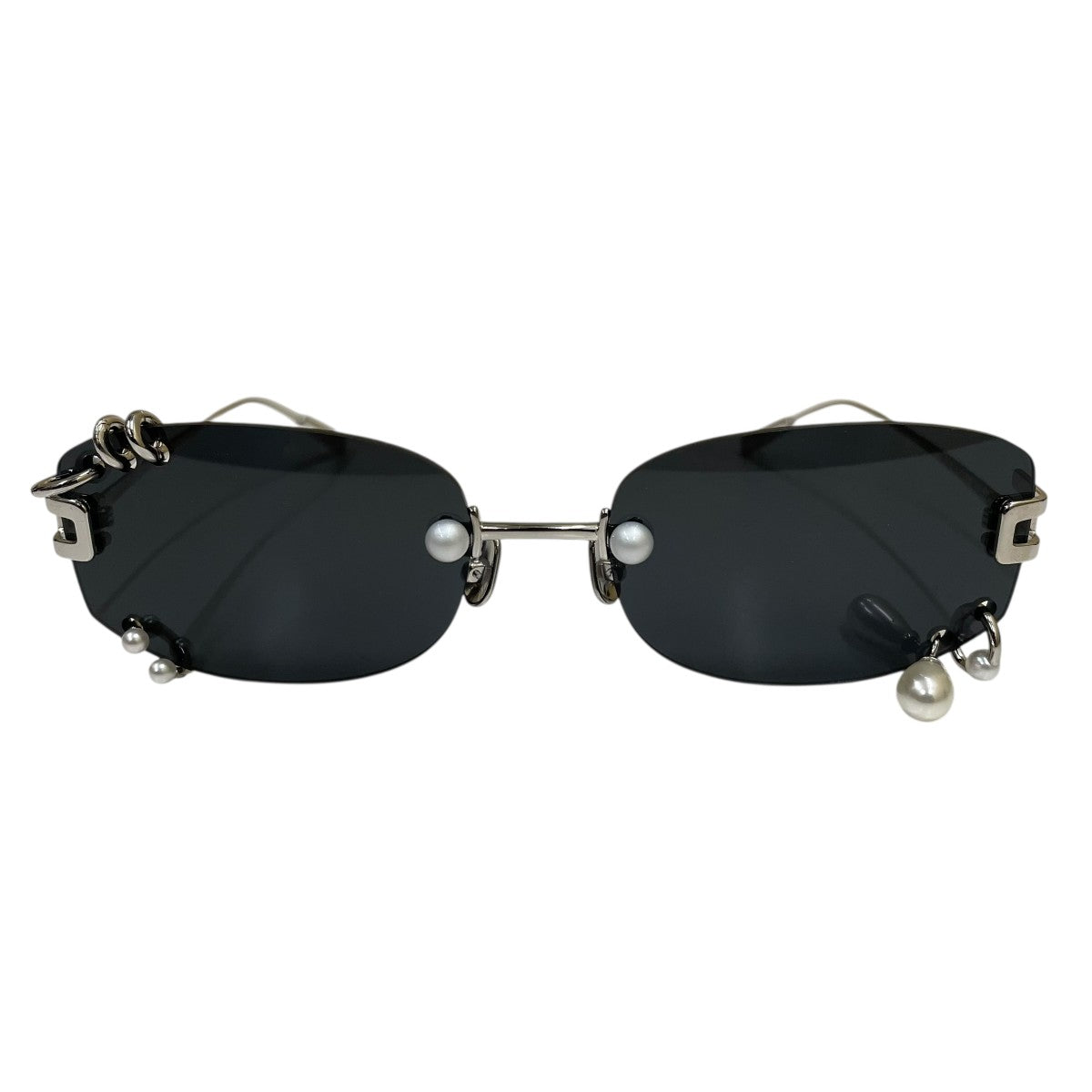 AMBUSH(アンブッシュ) PEARL PIERCEDリムレスサングラス12115284
