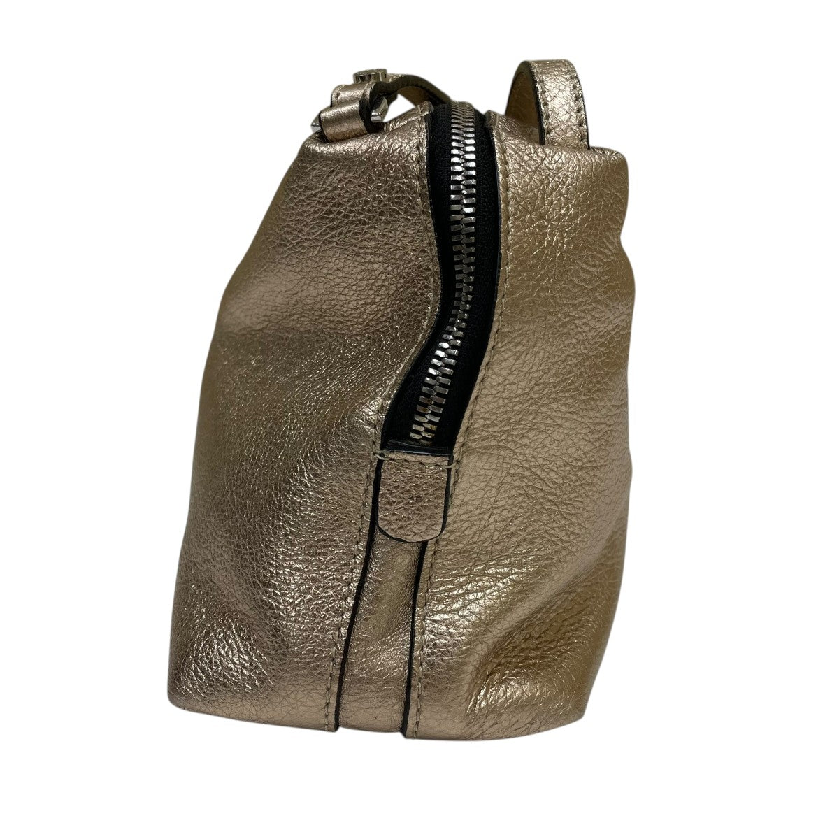 GIANNI CHIARINI アリファS ミニレザーバッグ2WAYハンドバッグ 古着・中古-3枚目のアイテム画像