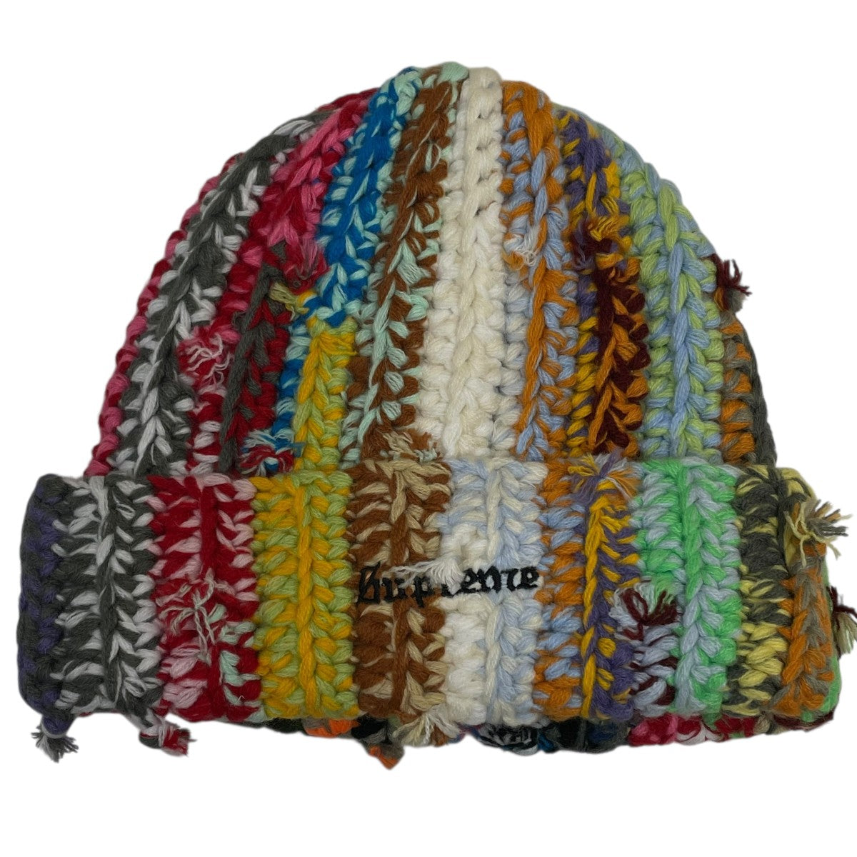Supreme HandTiedマルチカラー ニット帽 Supreme(シュプリーム) Hand Tied Beanieニット帽 マルチカラー