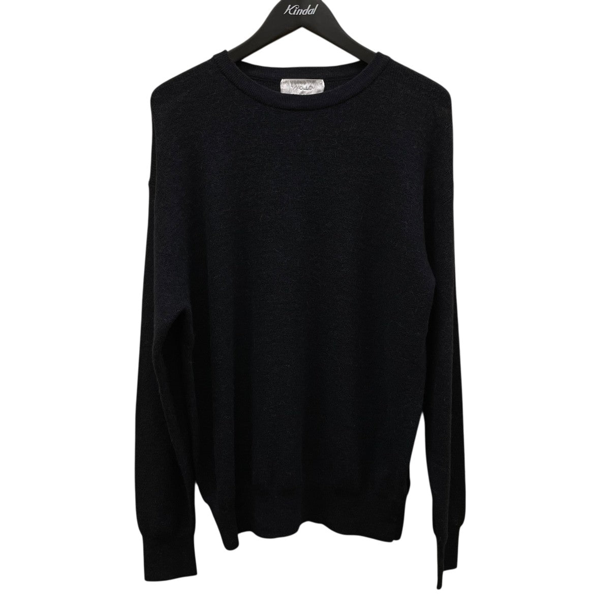 FOLL royal baby alpaca sweaterアルパカクルーネックニットセーター25080684000830 古着・中古-1枚目のアイテム画像
