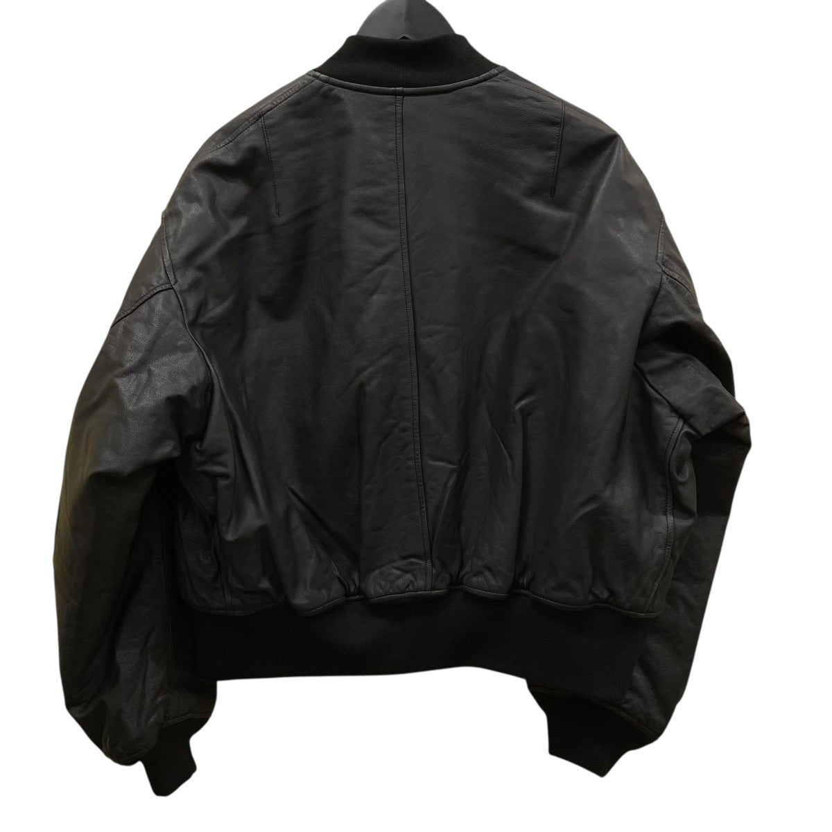 ゴートレザー ボンバーブルゾンMA-1ジャケット25011600551030