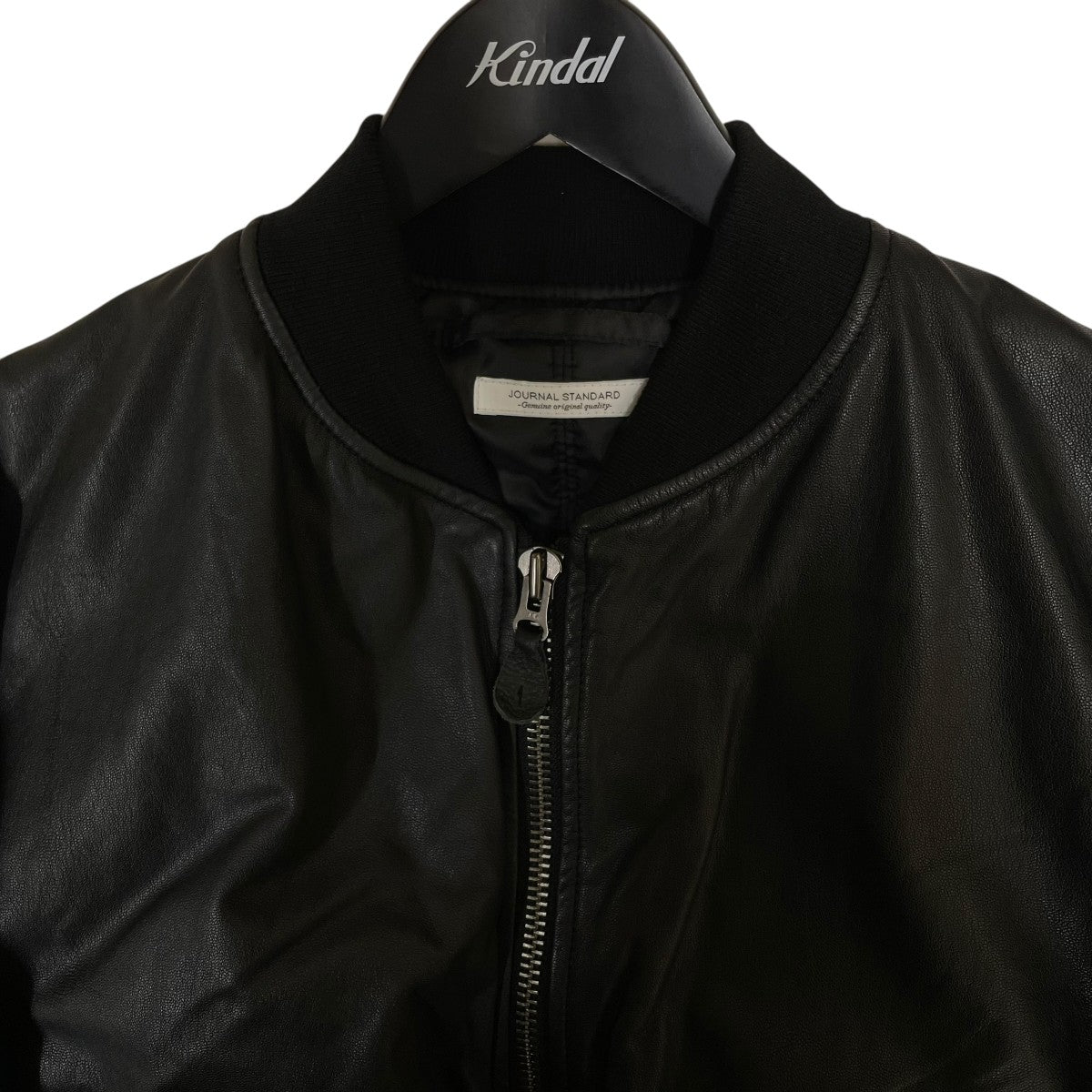 ゴートレザー ボンバーブルゾンMA-1ジャケット25011600551030