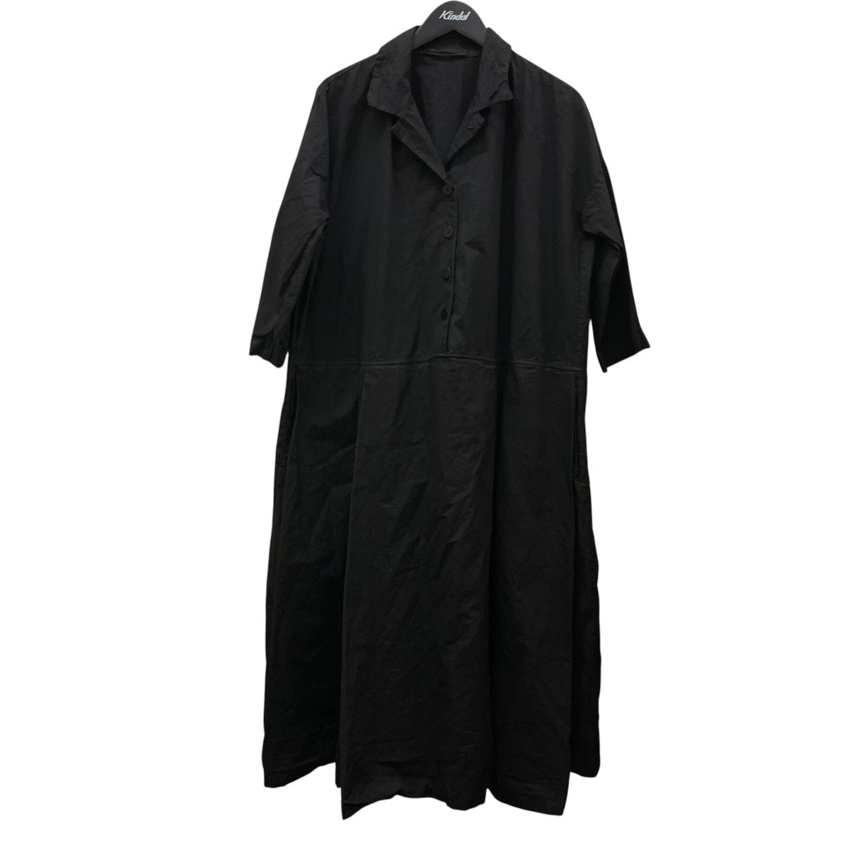 ALBUM DI FAMIGLIA 25SSLIGHT COTTON PLEATED COLLAR DRESSワンピース 古着・中古-1枚目のアイテム画像
