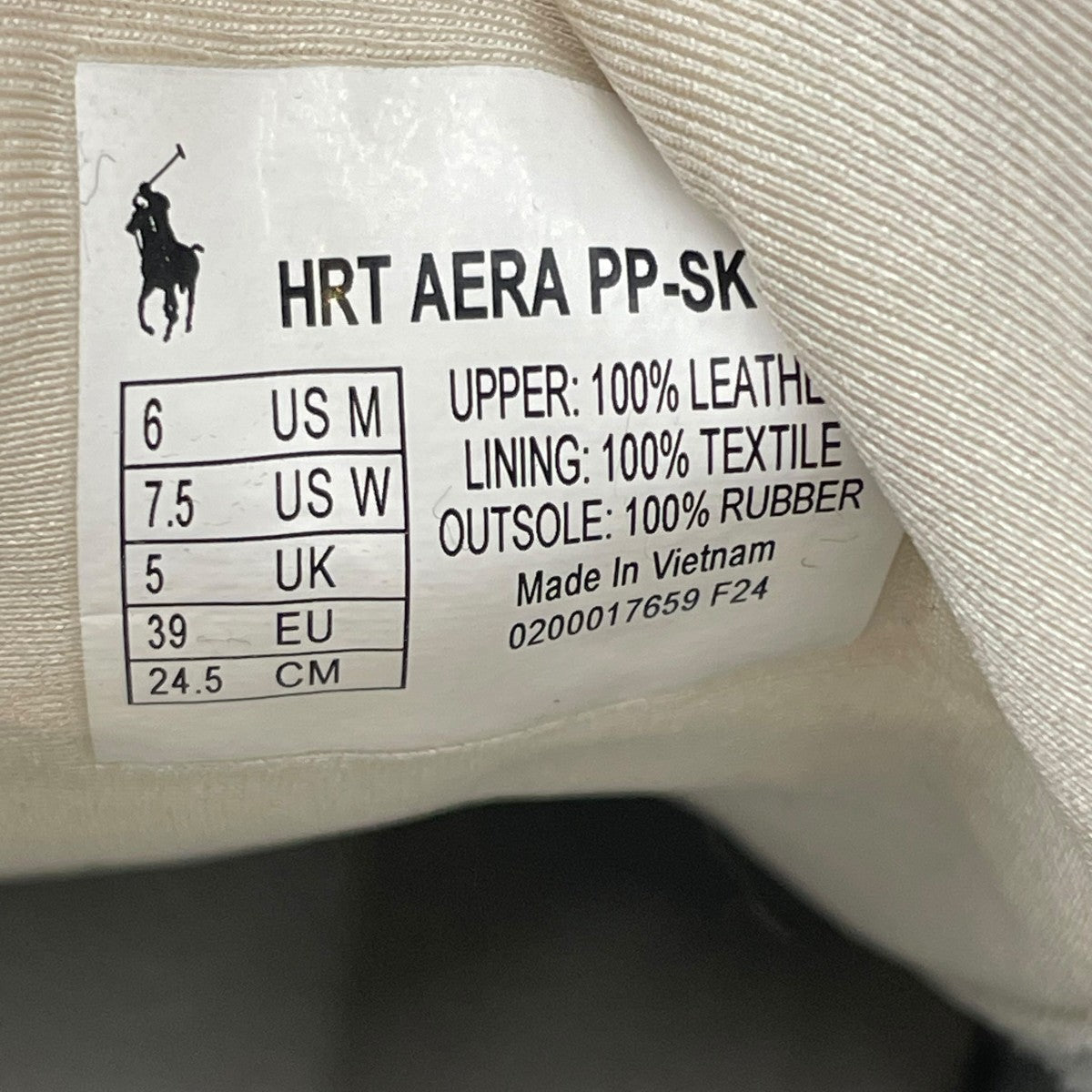 POLO RALPH LAUREN ローカットスニーカー 古着・中古-6枚目のアイテム画像