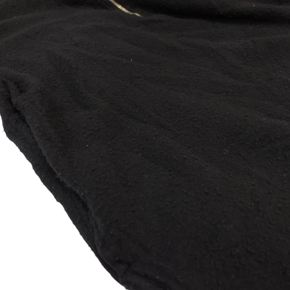 縮絨ウール ハーフジップ ワンピース長袖ワンピースY03-02011