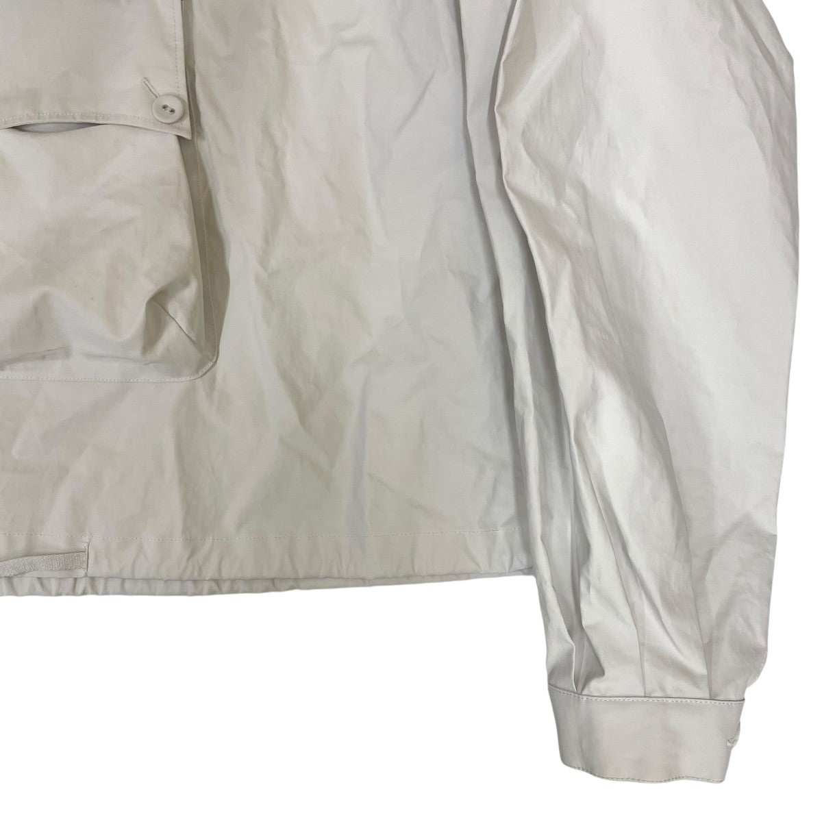 Maison Margiela Waxed Rubber Hooded WindbreakerアノラックパーカーS51AM0496 M35218 古着・中古-4枚目のアイテム画像