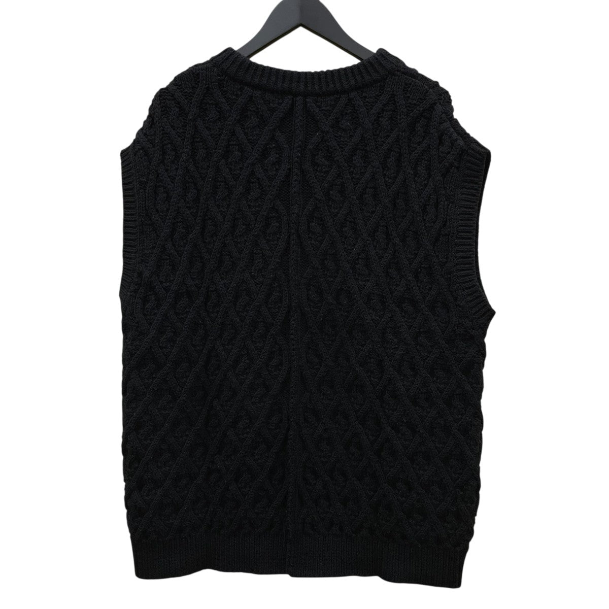 HARD TWIST MERINO ARAN KNIT VESTニットベストA9AV04FM