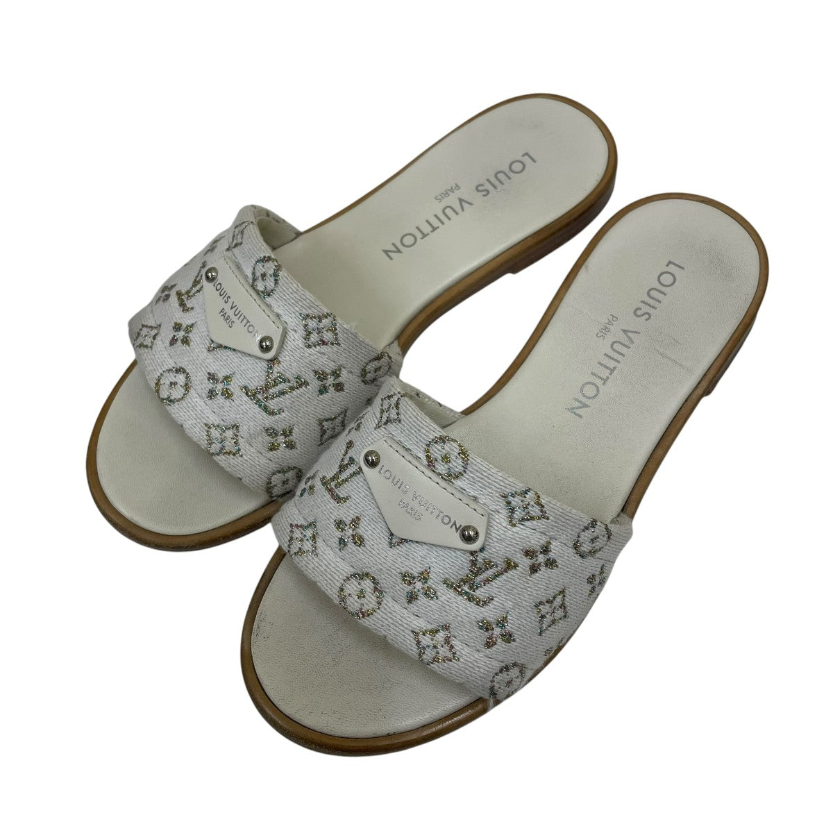 LOUIS VUITTON リリー ミュールサンダル 古着・中古-1枚目のアイテム画像