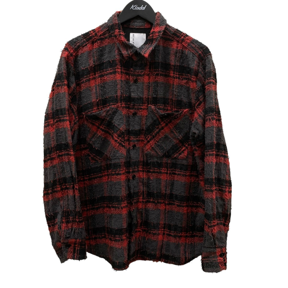 BRU NA BOINNE バルバシャツ長袖シャツ4561A 古着・中古-1枚目のアイテム画像