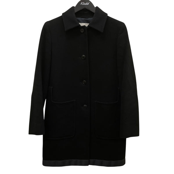 ミュウミュウ コート　サイズ40 miumiu ミュウミュウ キルティングコート サイズ:40