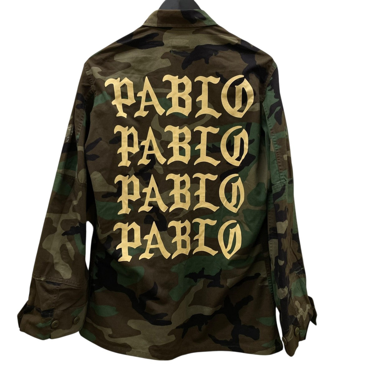 PABLO Kanye Westカモ柄ジャケット8415-01-084-1643 古着・中古-2枚目のアイテム画像