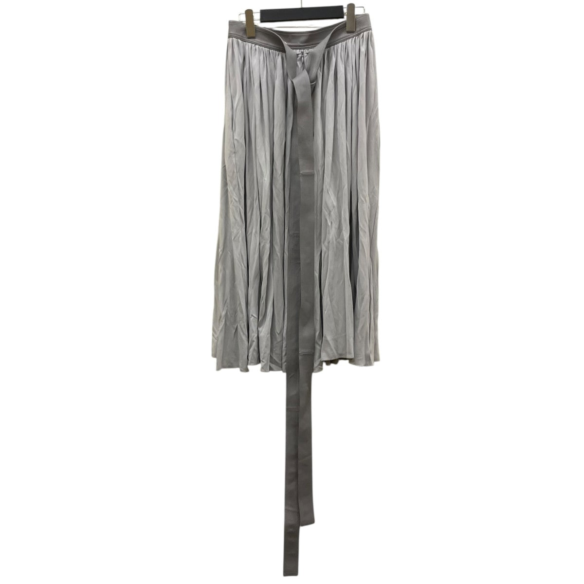 フィービー期 レザーベルト付き ギャザースカート ロングスカート2 2N97