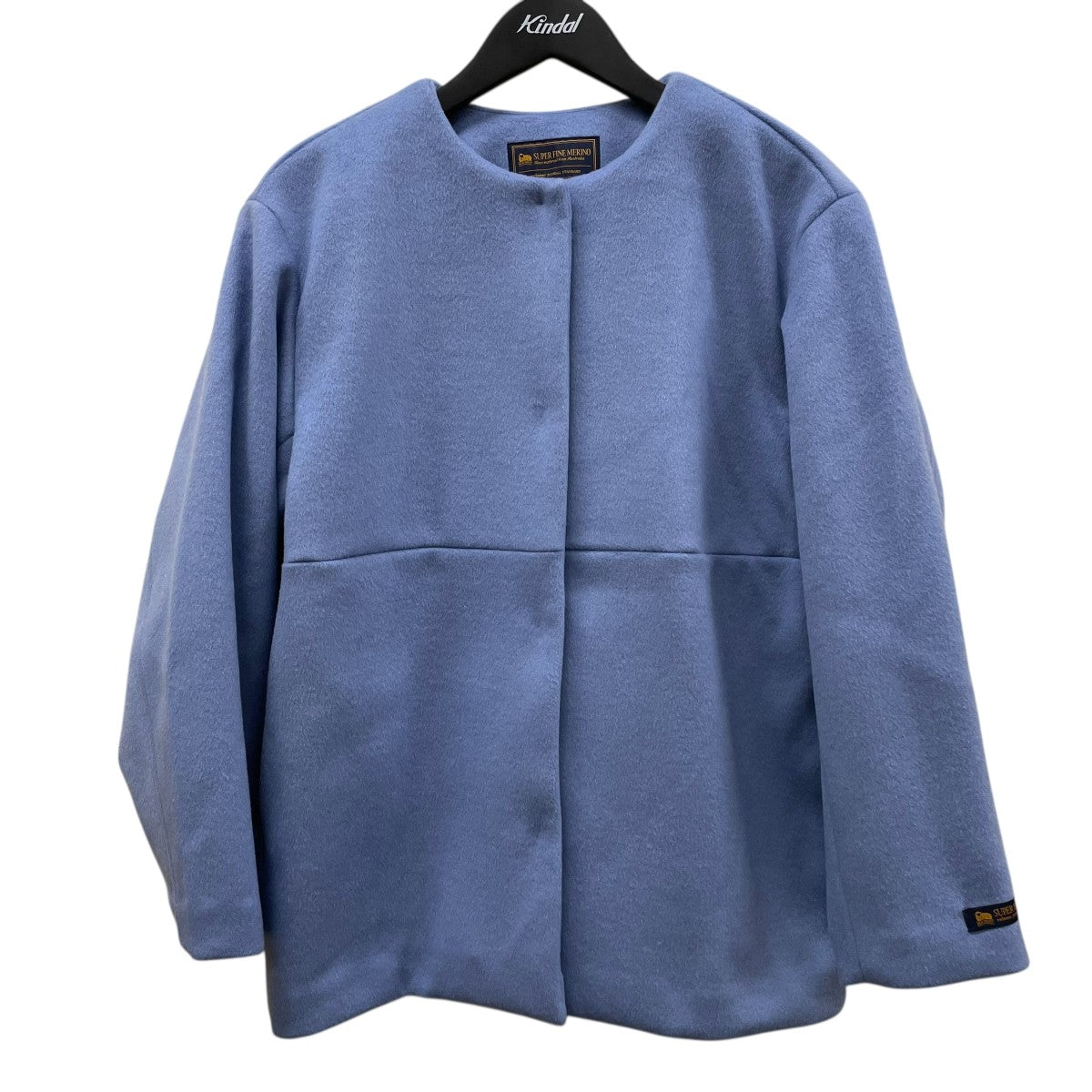 ☆ジャーナルスタンダードレリューム スーパーファインビーバークルーネックコート JOURNAL STANDARD relume(ジャーナルスタンダードレリューム) 25AW