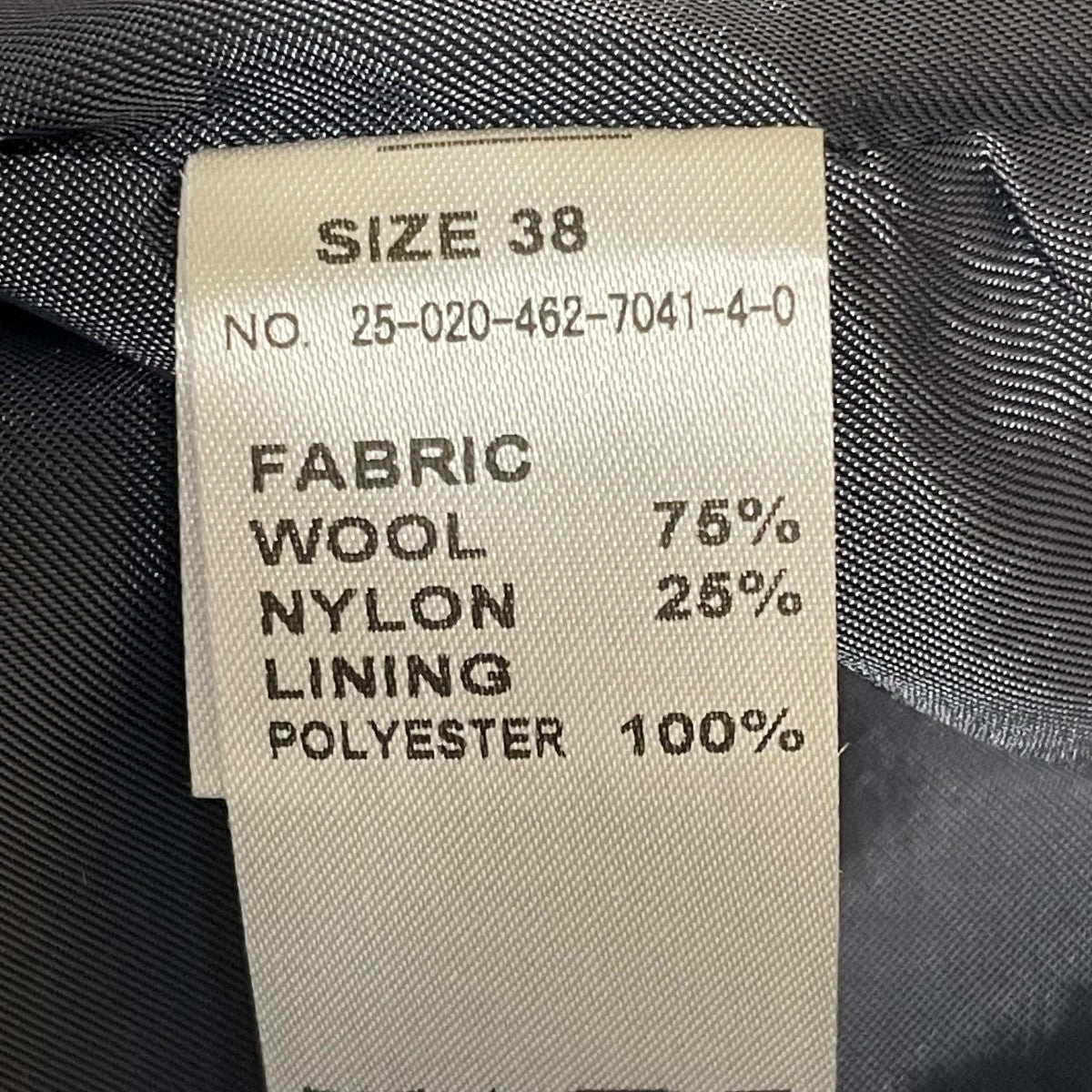 25AWスーパーファインビーバークルーネックコートノーカラーコート25020462704140