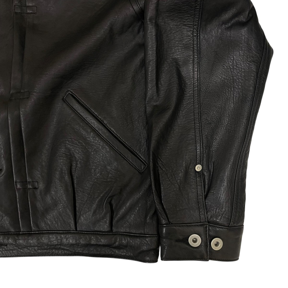 ニュージーランド ラムレザー トラッカージャケットレザージャケット25011600207030