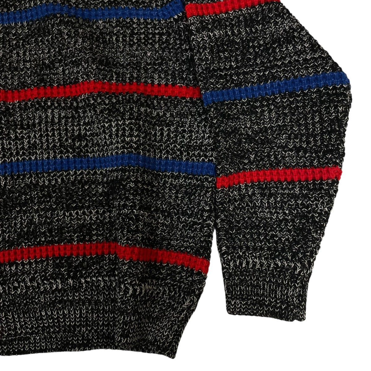 24AWWaffle Small Box Sweaterアクリルニットセーター