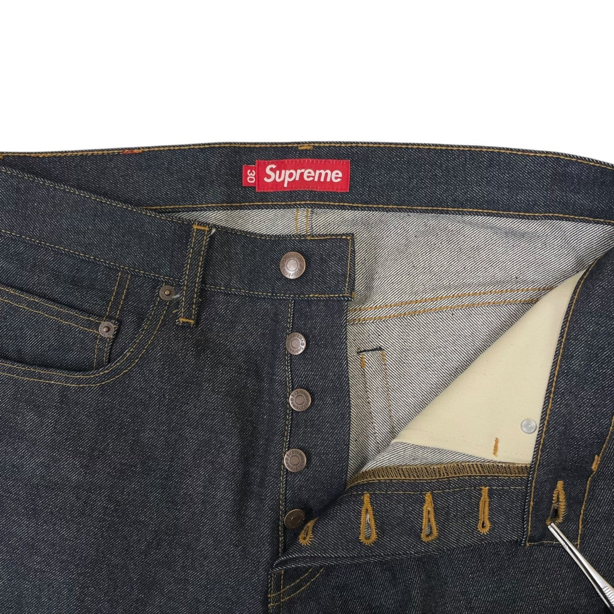 Ragid Loose Fit Selvedge Jeanデニムパンツ