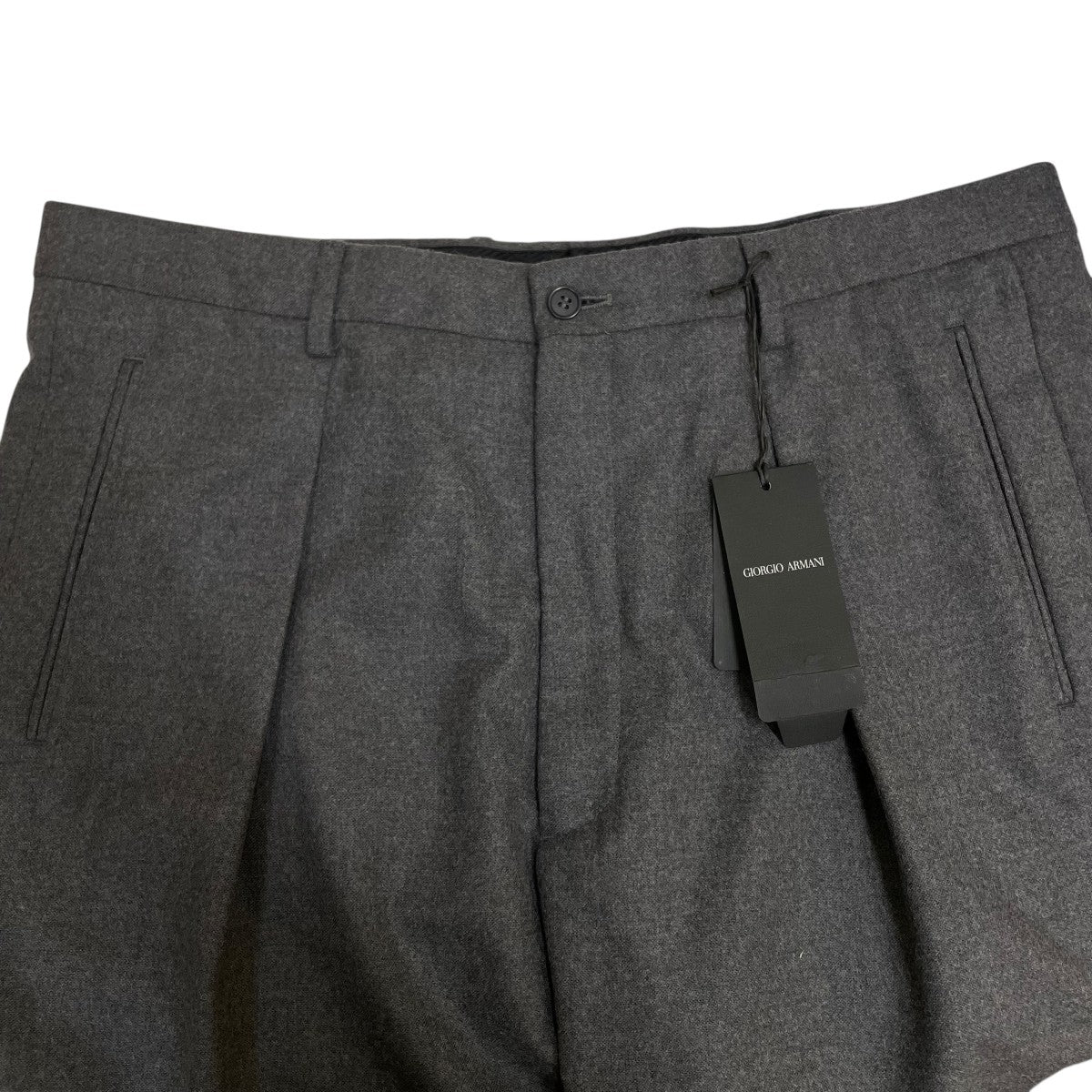 GIORGIO ARMANI(ジョルジオ・アルマーニ) スラックス グレー サイズ 54