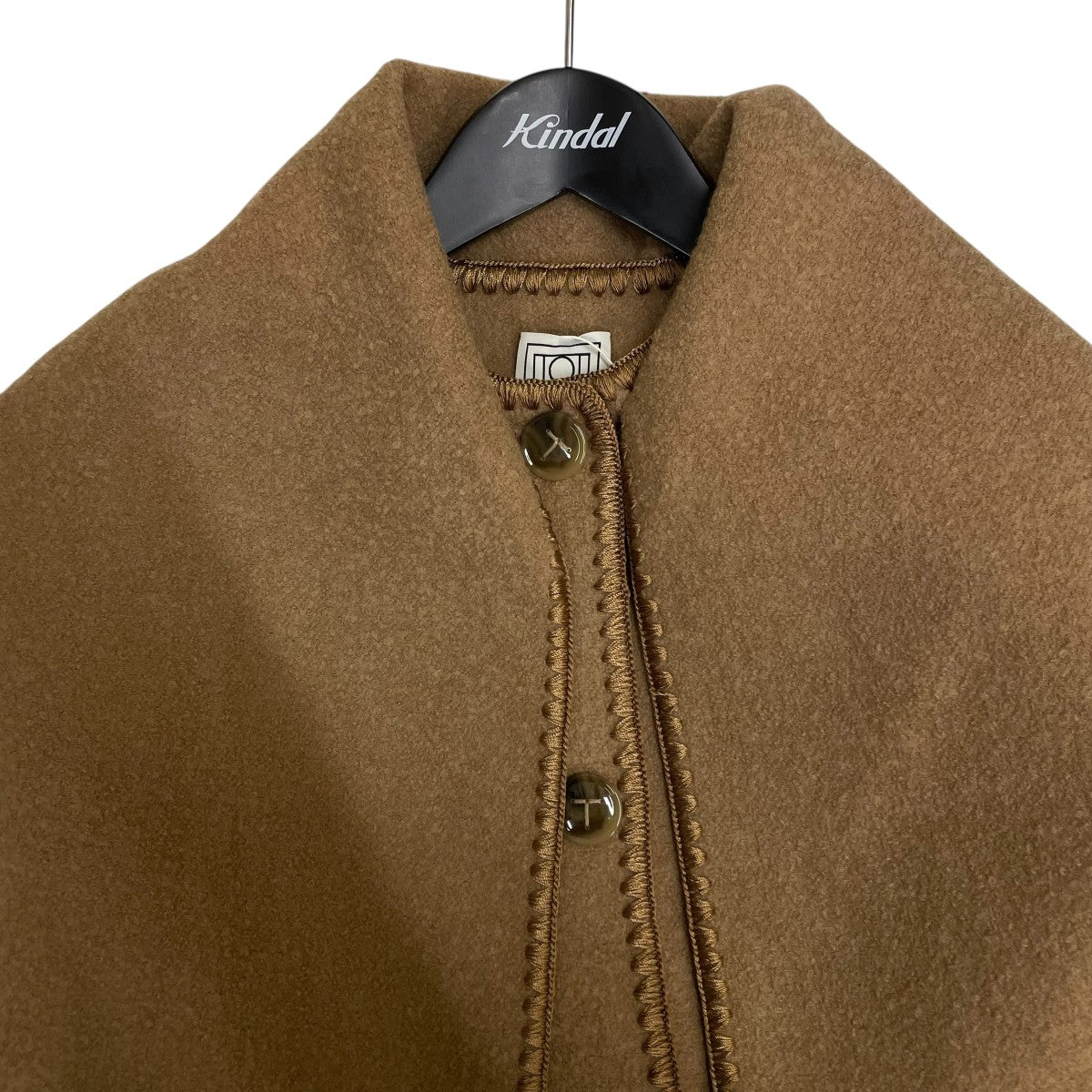 toteme Embroidered scarf jacketウールジャケット244 WR0918 FB0292 古着・中古-3枚目のアイテム画像