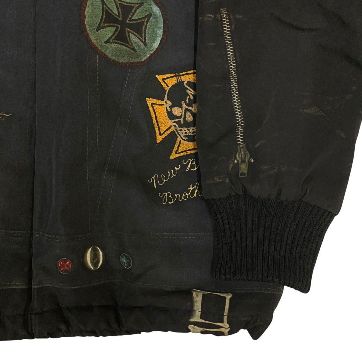 14A／W 20TH MF．VE／E-JKT (20周年記念転写中綿入りナイロンジャケット)中綿ジャケット