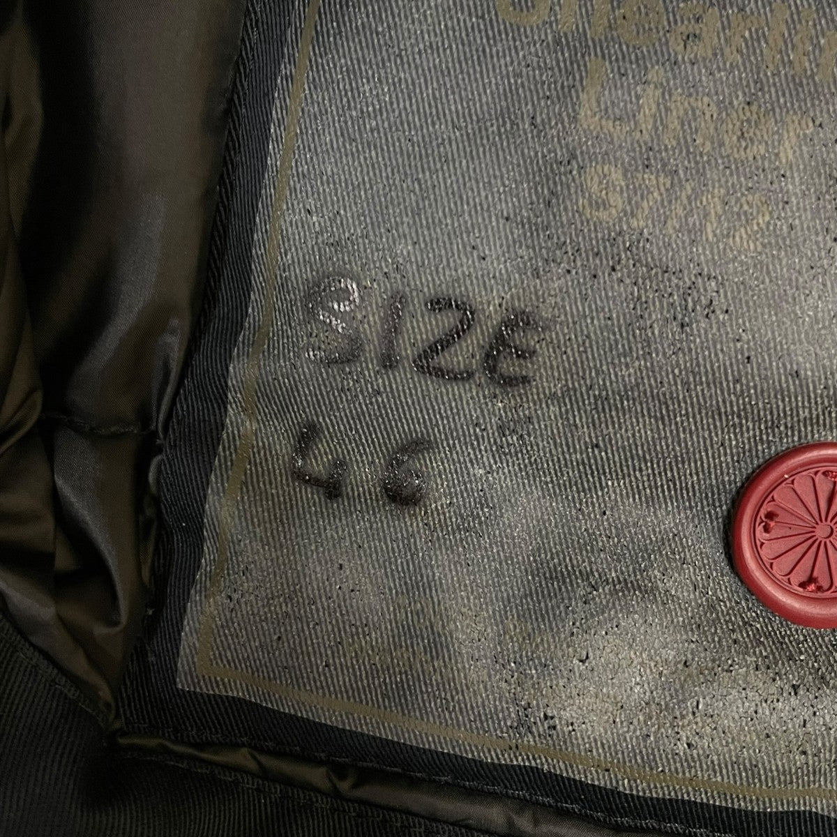 Mouton linerダウンジャケット