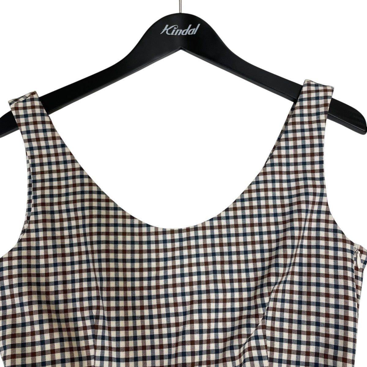 MADISON BLUE ギンガムチェックノースリーブワンピースMB171-4006 古着・中古-3枚目のアイテム画像