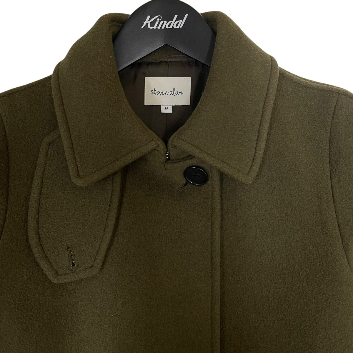 STEVEN ALAN WOOL BEAVER TENT COATステンカラーコート8225-260-0227 古着・中古-3枚目のアイテム画像